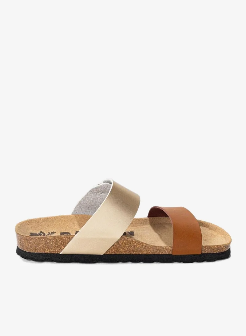 BAYTON Valence Double Strap Flat Sandals