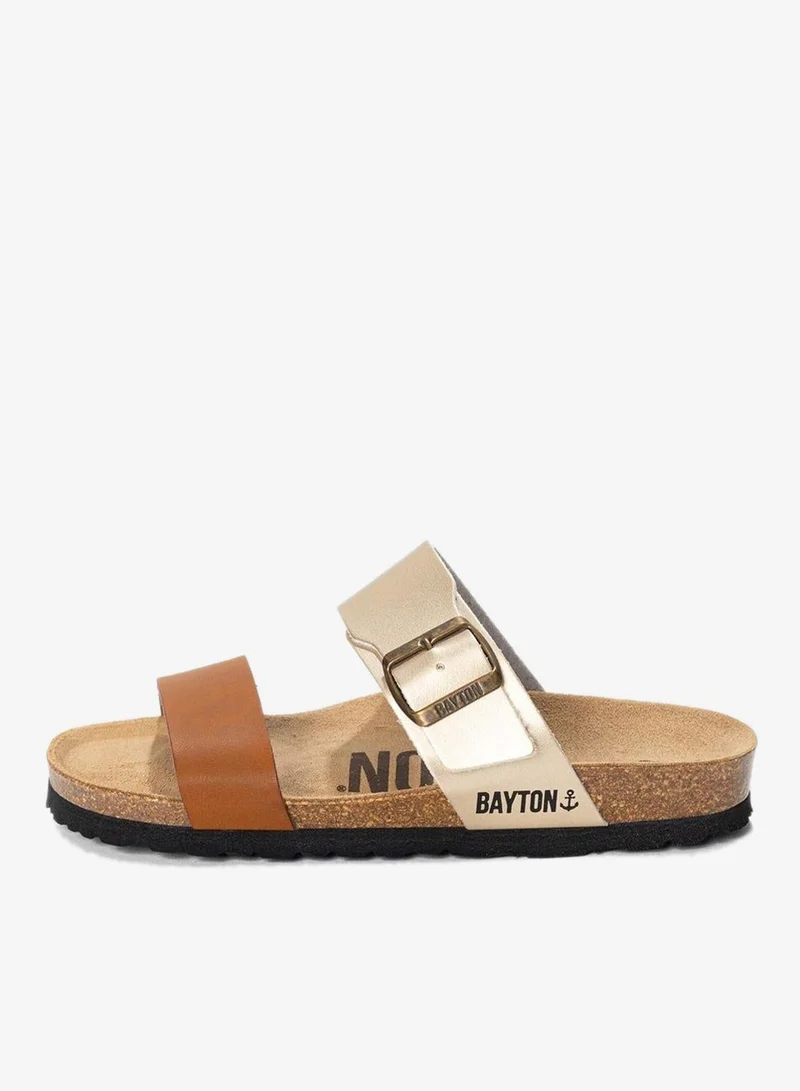 Bayton  Valence Double Strap Flat Sandals for Women | Best Price UAE