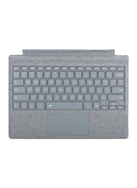 Wireless Bluetooth Keyboard Protective Cover Suitable For Surface Pro4 5 6 7 8 9X10 11 Tablet Keyboard Computer And Office Acces Light gray