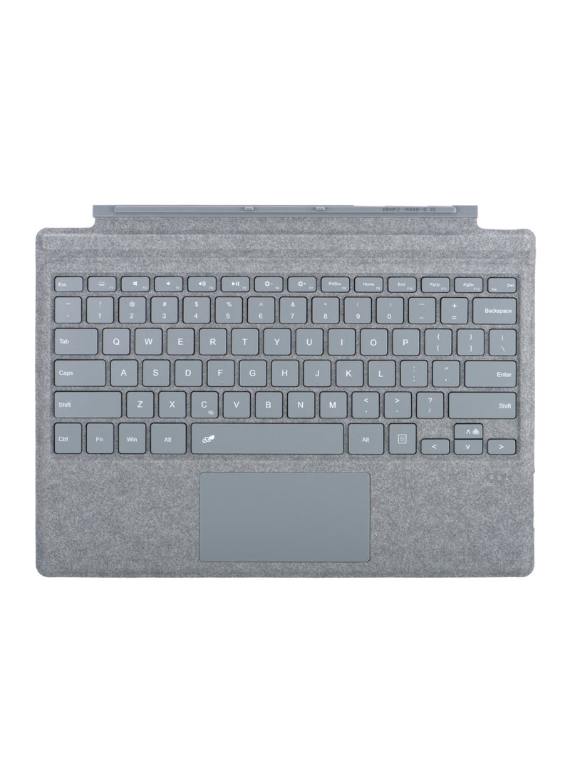 Generic - Wireless Bluetooth Keyboard Protective Cover Suitable For Surface Pro4 5 6 7 8 9X10 11 Tablet Keyboard Computer And Office Acces Light gray - Image 1