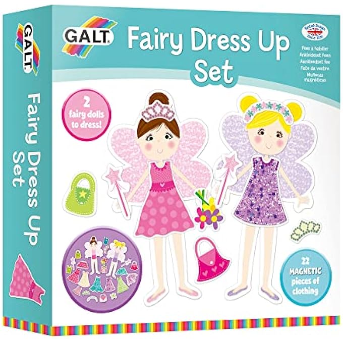 GALT TOYS, FAIRY DRESS UP SET, KIDS' CRAFT KITS, AGES 3 YEARS PLUS - Image 1