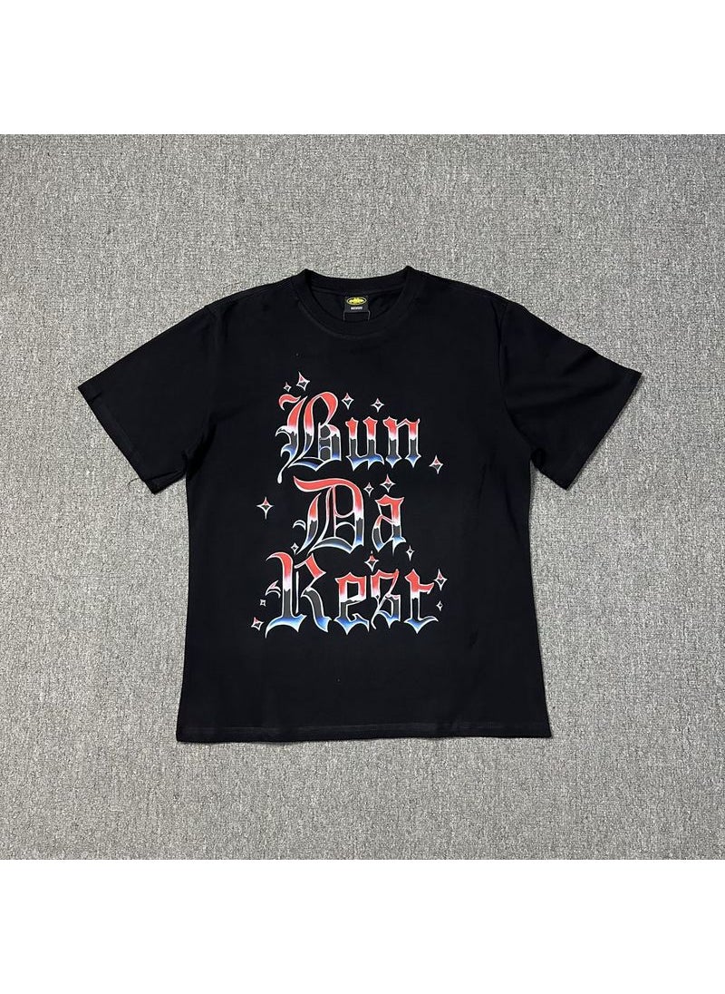 Generic - Corteiz Graphic Tee Unisex Hip Hop Streetwear Black - Image 1