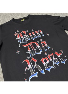 Generic Corteiz Graphic Tee Unisex Hip Hop Streetwear Black  - Image 5