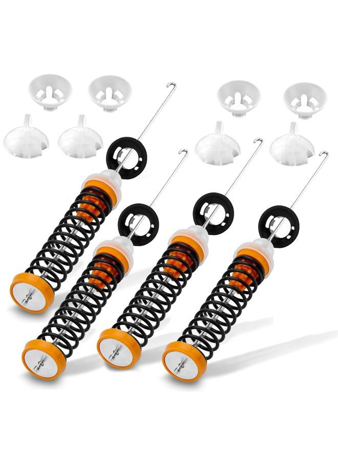 Vypart 【2025 Upgraded】W11130359 MVWB765FW1 MVWB765FW3 WTW7040DW1 7MWTW7000EW0 Washer Suspension Rod Kit for Whirlpool Maytag Kenmore Washer - Replaces W10594082 W10785954 W11027215 W10901060 suspension rod - Image 1
