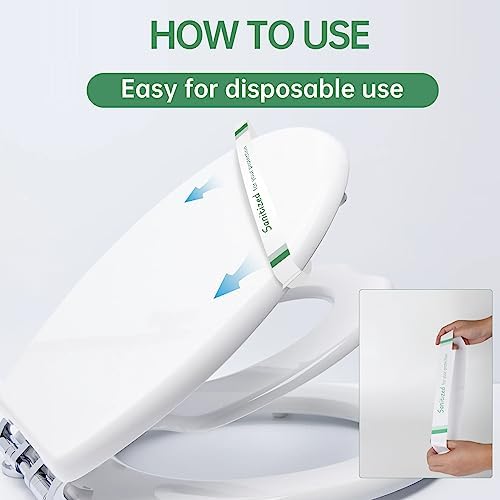 Germiwipe Printed Toilet Seat Band,toilet seat strips,Paper,(Case of 1000),16.5 Inch Long x 1.375 Inch Wide - Image 2
