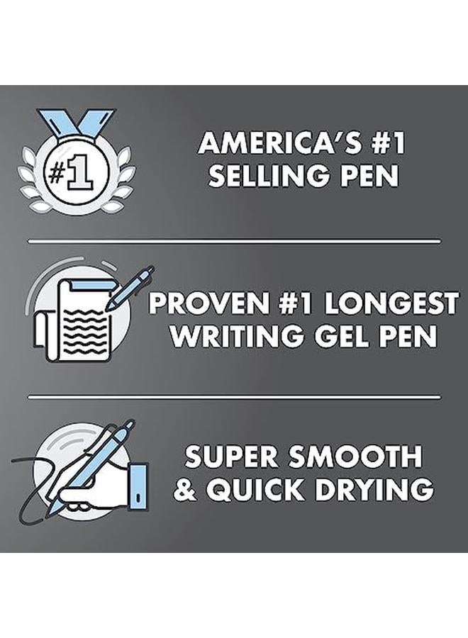 PILOT G2 Premium Refillable And Retractable Rolling Ball Gel Pens Fine Point Black Ink 12 Count 31020 - Image 3