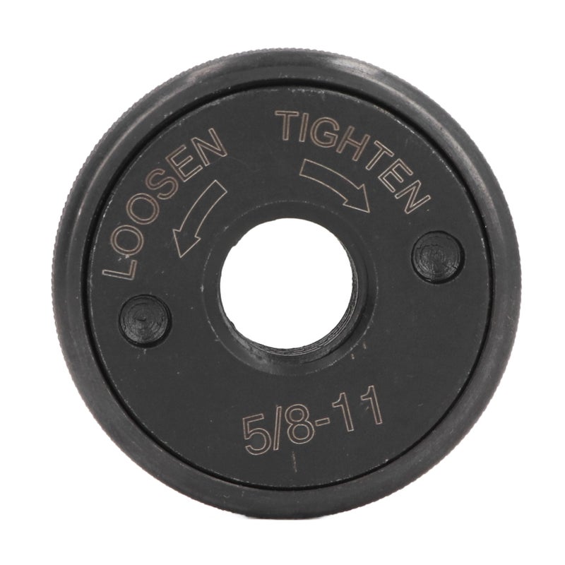 5/8‑11 Angle Grinder Flange Nut Alloy Steel Non Slip Self Locking Grinder Pressure Plate 48.5m Dia - Image 1