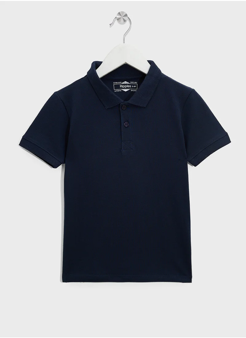 Ripples Boys Polo T-shirts