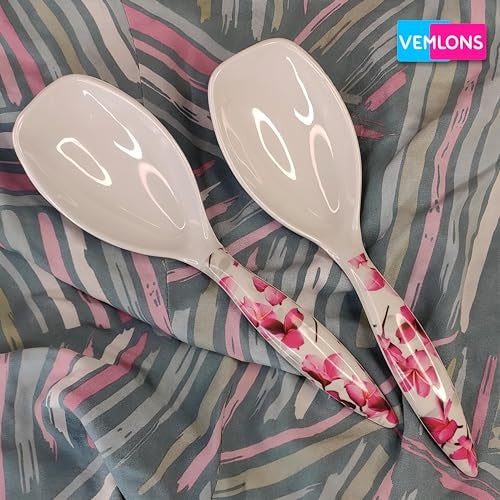 Vemlons Serving Spoon Long Handled Serving Spoon Melamine, Tableware (Set of 4) - Image 5