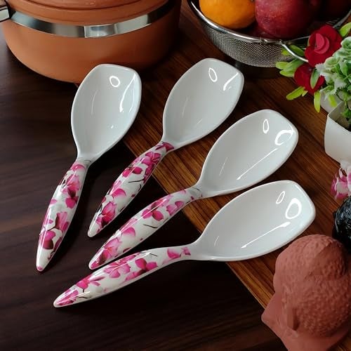Vemlons Serving Spoon Long Handled Serving Spoon Melamine, Tableware (Set of 4) - Image 1