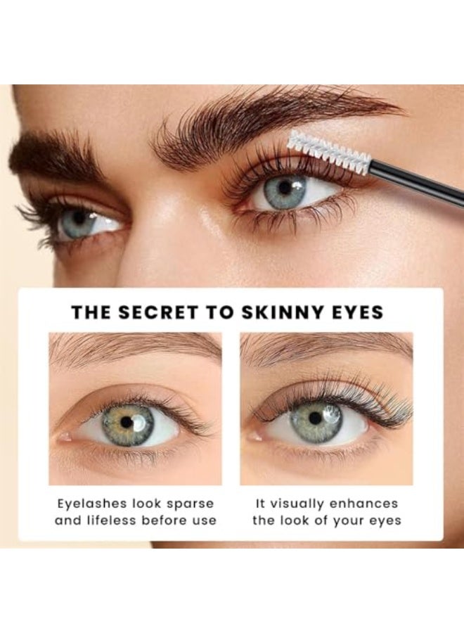 QiBest All-In-One Gift Set, Complete Eye Makeup Kit with 2-Colour Eyeshadow Palette, Mascara, Eyeliner Brush, Eyebrow gel, Ideal Starter Set for Women Beauty Cosmetics for Daily Eye - Image 3