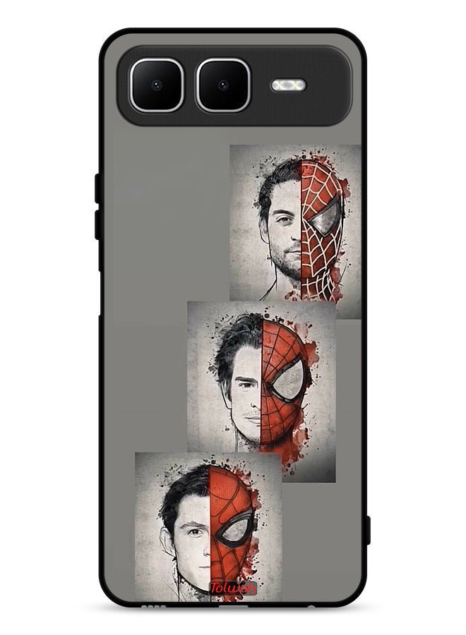 Tolwak Infinix Smart 10 Plus Protective Case Cover Spider Man Art
