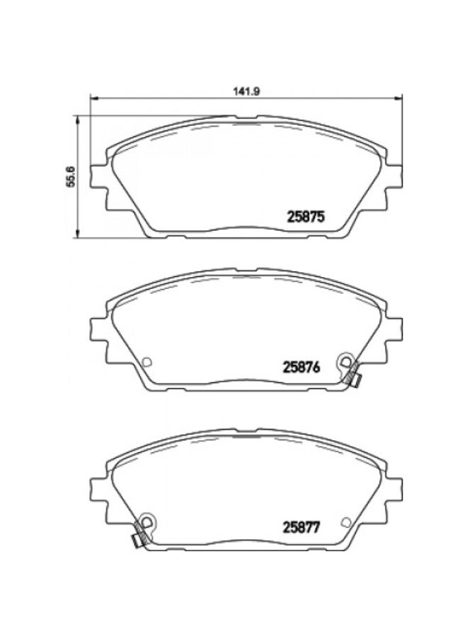 Brake Pad -P 49 050