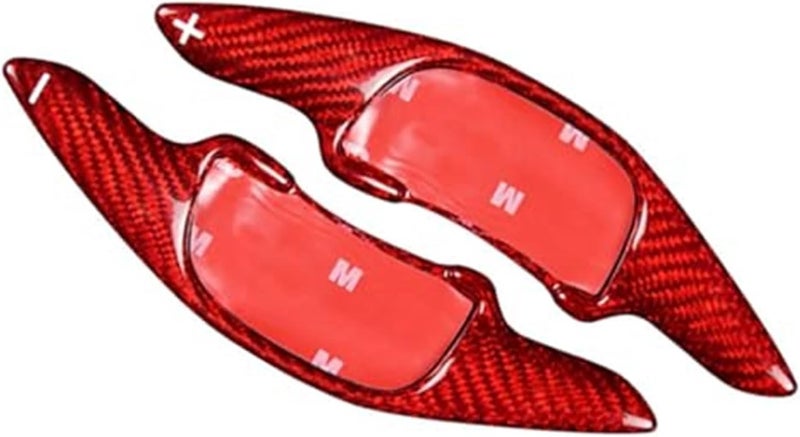 QASULER Carbon Fiber Steering Wheel Shift Paddle for Mazda - Image 1