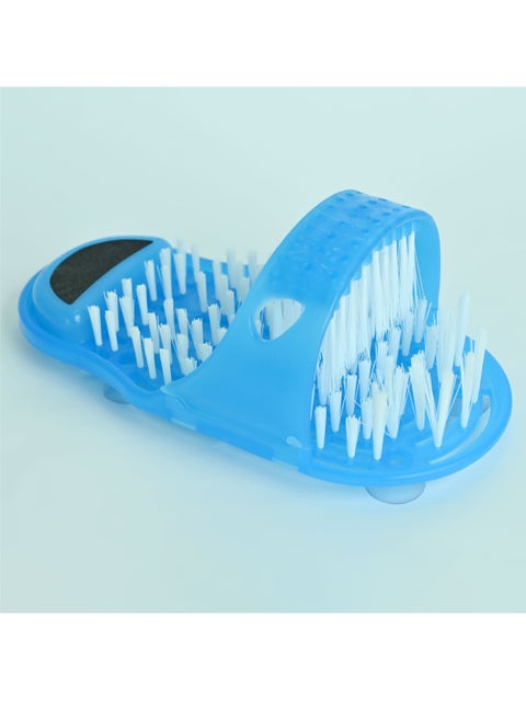Foot Brush for Bathroom Foot Cleaner Brush Shower Foot Brush Foot Cleaning Brush For Both Men And Women Bathroom Accessories – Blue