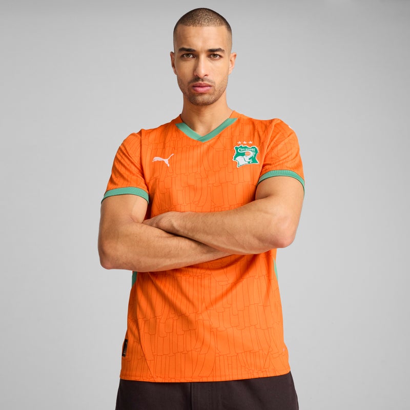 بوما قميص كرة قدم للرجال من تشكيلة Ivory Coast 2025 Home - Image 1