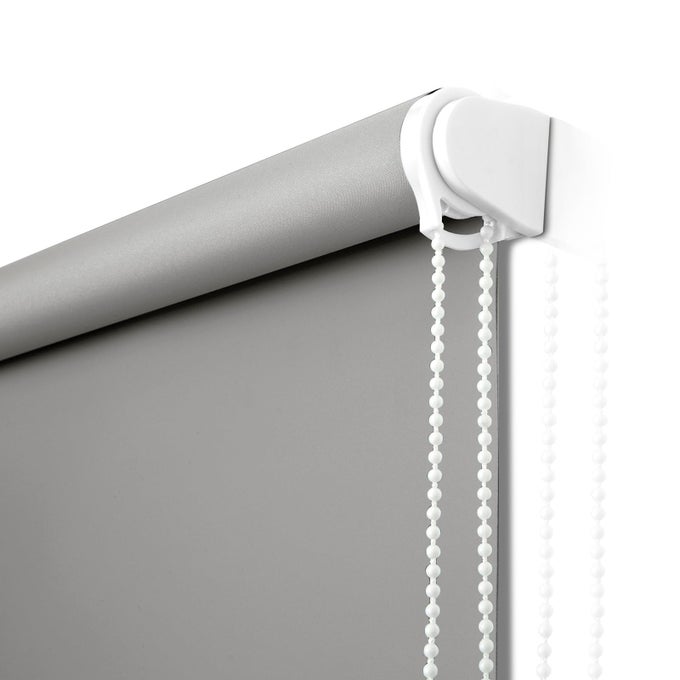 Roller Window Blinds Blackout Shades for Indoor Windows with Thermal Insulated UV Protection Roll Down Blackout Blinds for Home and Office 26 W x 68 L Silver