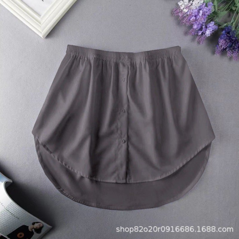 All-Match Fake Hem Sweat Inner Hem Skirt Casual Base Skirt Children'S Short Skirt Fake Skirt - Image 2