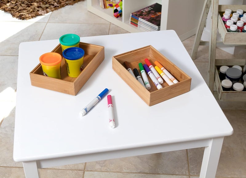 Lipper International Bamboo Wood Stacking Drawer Organizer Box, 6" x 9" - Image 5