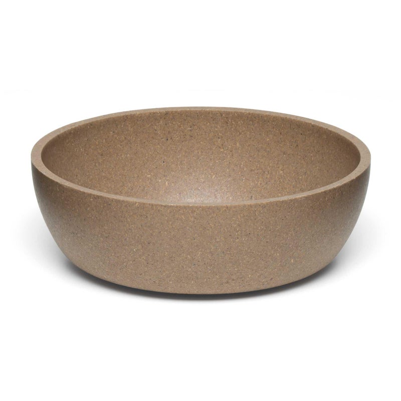 Loving Pets - Dolce Bamboo - Eco-Friendly Pet Bowls & Dishes for Dog, Cats, Puppy Food and Water Bowl -Sustainable and Dishwasher Safe, Made with Real Bamboo (Medium, Coffee-Brown) - Image 1