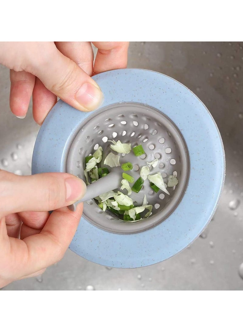 4 قطع من المطبخ السيليكون خزانة مرشح معالجة القمامة مرشح خزان أنابيب تصريف الصرف الخادف سمعة غطاء الصرف الصحي المطبخ سلة خزان المطبخ خزان السليكون غطاء الصرف الصحي - Image 3