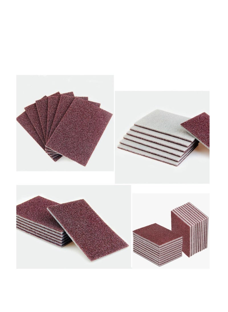 Excefore Nano Carborundum Sponge, 20 Pcs Emery Sponge Brush Clean Eraser Scrub, Kitchen Magic Cleaning Sponge for Removing Rust Cleaning Pots and Pans, Kitchen Cleaner Tool - Image 5