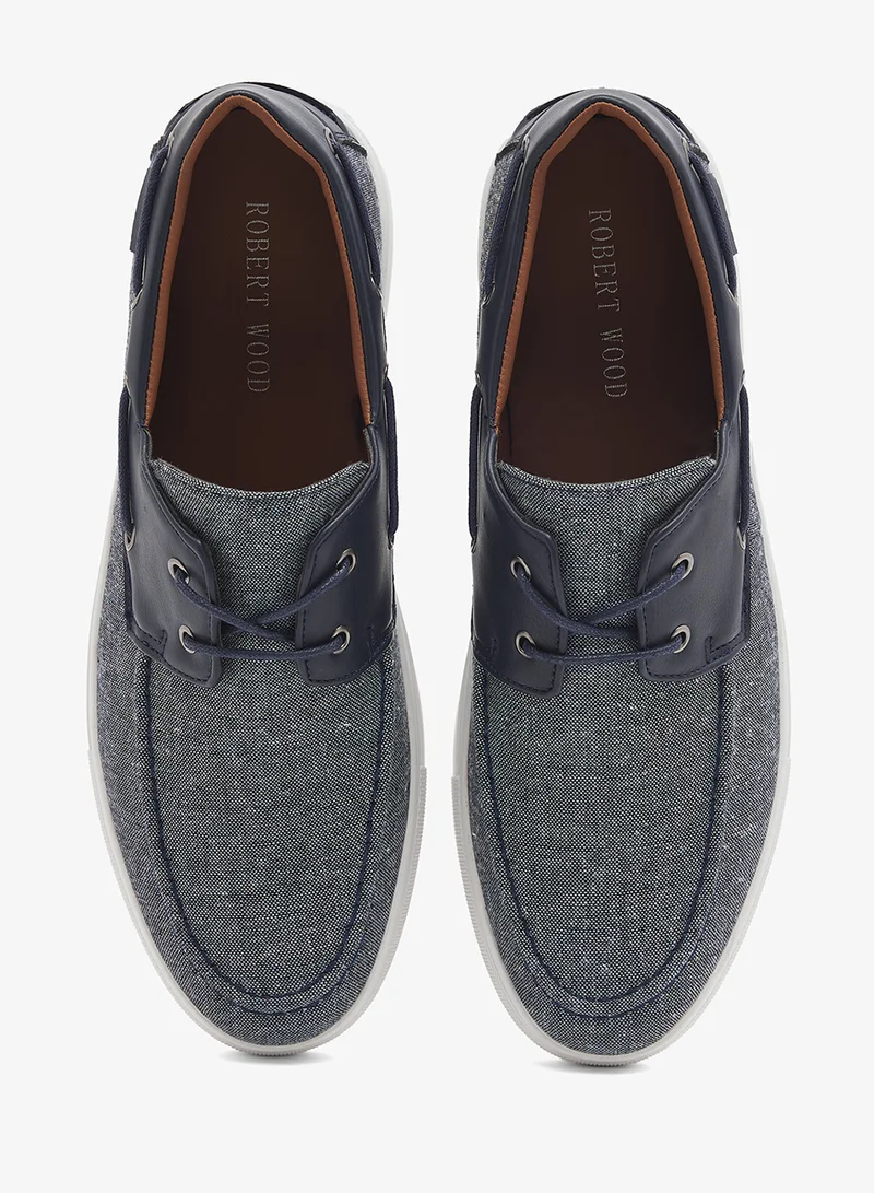 Robert Wood  Casual Lace Ups Boat Shoes for Men | Best Price UAE