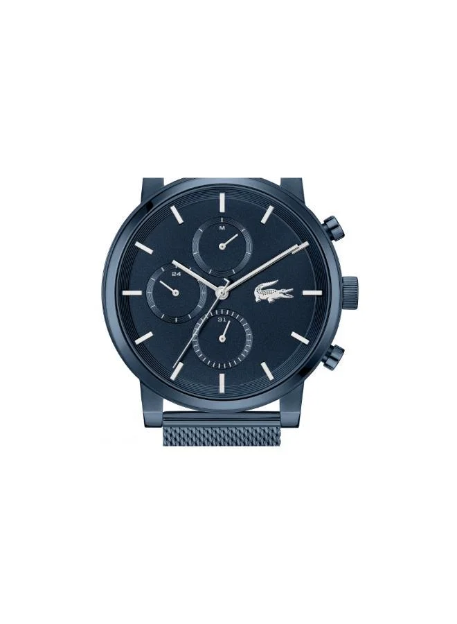 Lacoste  Ionic Plated Blue Steel Quartz Multifunction Watch for Men | Best Price UAE