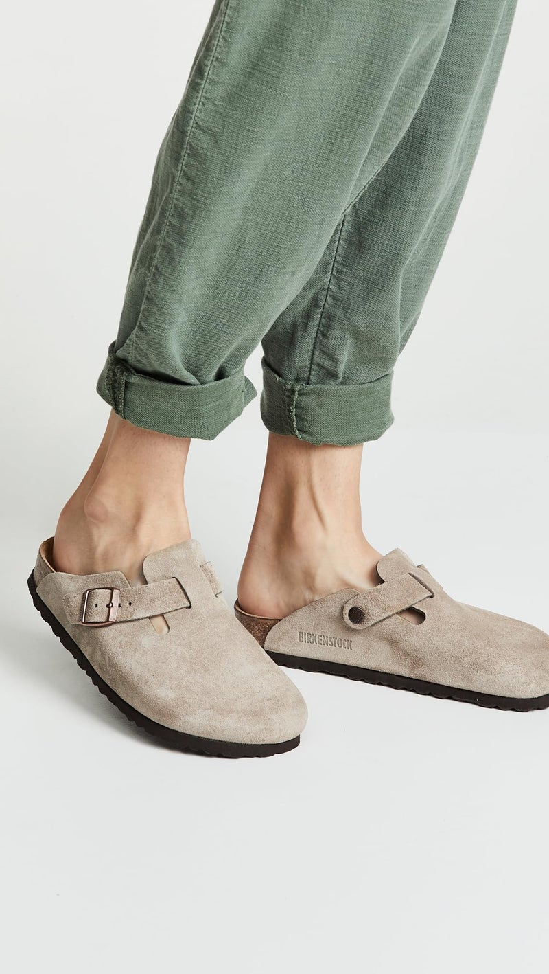 BIRKENSTOCK كلوغ بيركنستوك بوسطن، جلد سويدي توبي، 40 N EU - Image 3