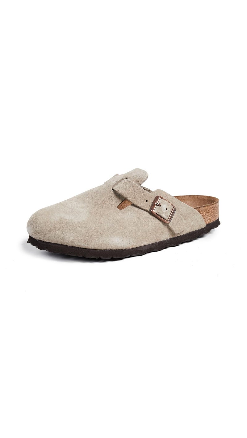 BIRKENSTOCK كلوغ بيركنستوك بوسطن، جلد سويدي توبي، 40 N EU - Image 1