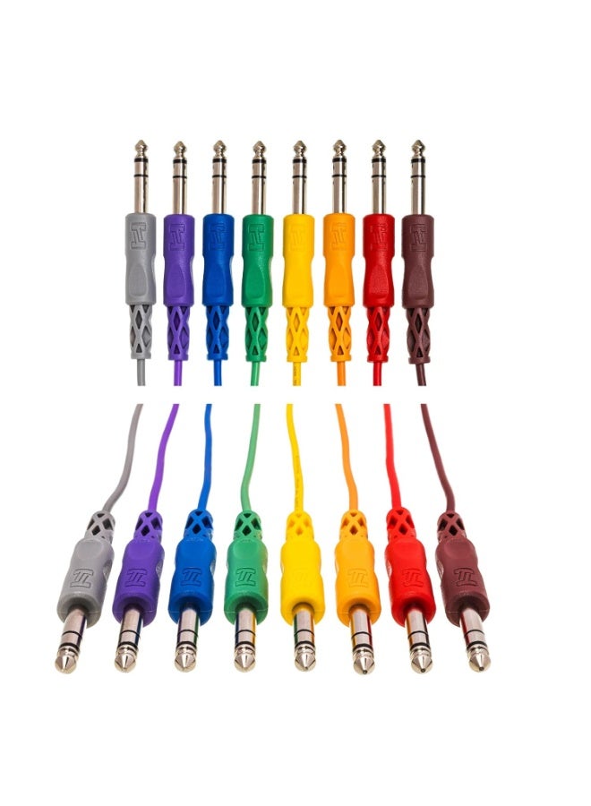 Hosa CSS-890 Balanced Patch Cables, 1/4 Inch TRS to Same, 3 Feet - Image 2