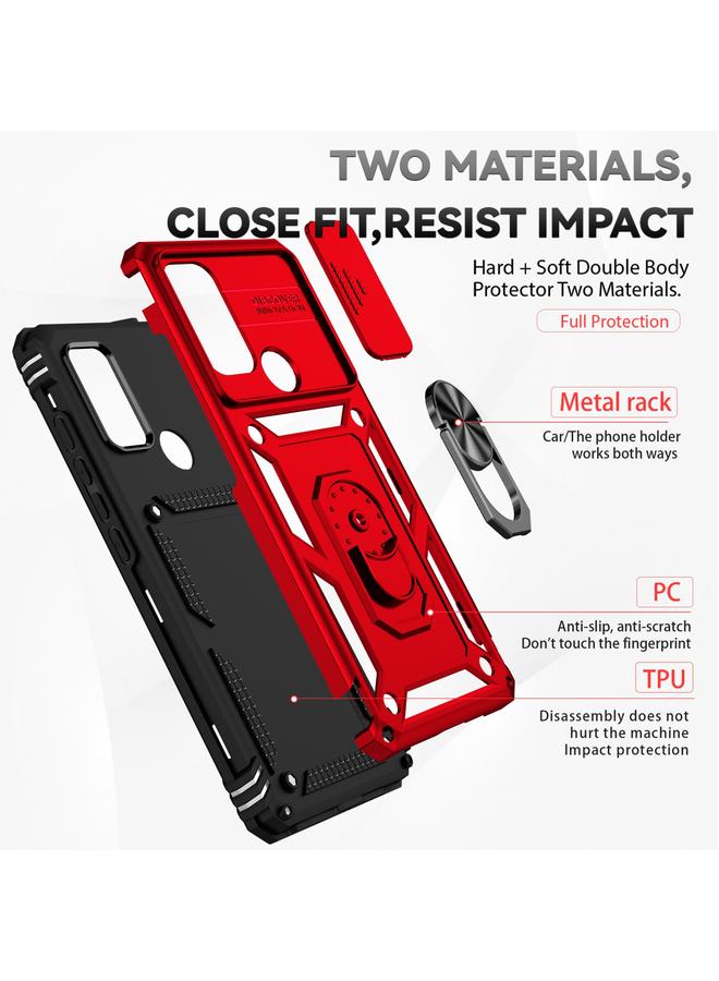 S-TOP Case For Motorola Moto G60s Sliding Camshield Holder Phone Case - Image 3