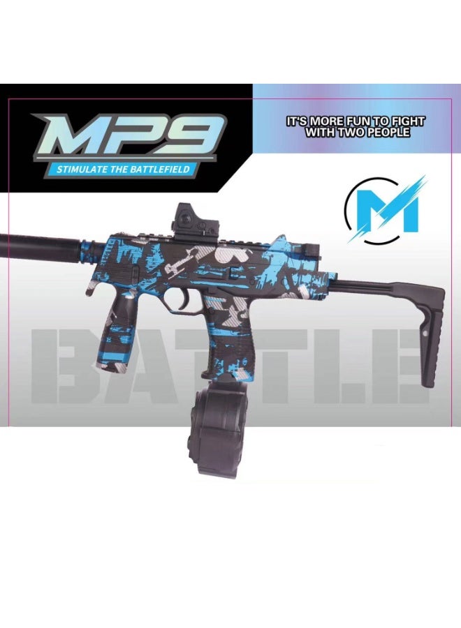 Moonmen Electronic Gel Blaster Water Bead Toy Gun Outdoor Play Blasters MP9 Style - Image 5