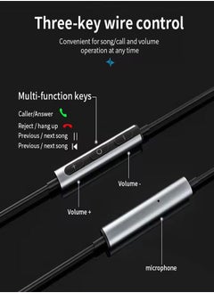 Letv Metal Wire In-Ear Noise Cancelling Digital Headphones For Iphone15/IPAD/ Huawei/Samsung  - Image 3