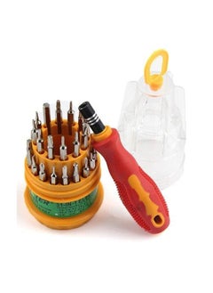 Vrofy Vrofy 31 In 1 Mini Screwdriver Bits Set with Magnetic Flexible for Home Appliance Laptop Mobile Computer Repairing Preparations 31 in 1  - Image 1