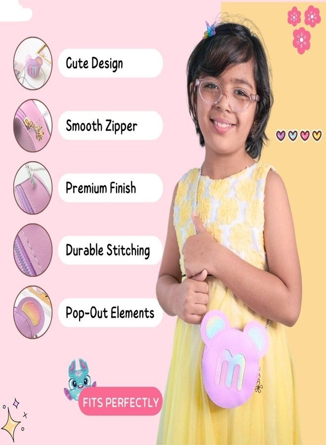 Tinker Squad حقيبة يد ميكي ماوس من Tinker Squad للبنات | حقيبة جانبية للكتف للبنات | حقائب كتف للبنات | حقيبة كتف أنيقة للبنات | هدايا للبنات - Image 4