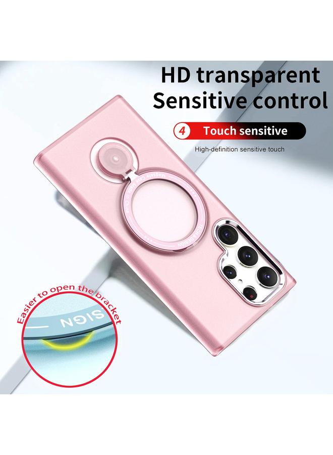 S-TOP Case For Samsung Galaxy S23 Ultra 5G 360 Degree Rotation Holder MagSafe Magnetic Phone Case - Image 5