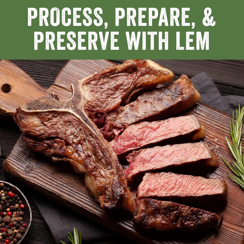 LEM Products 16" Meat Saw with Tightening Cam, Heavy Nickel-Plated Frame, Black Handle - Image 5
