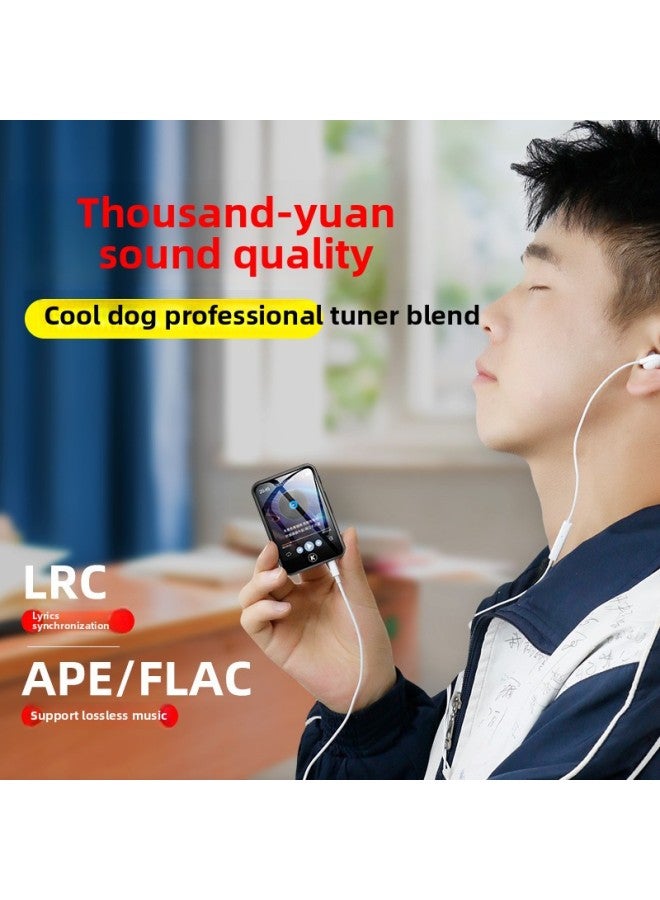 Mp3 Walkman Student Mp4 High School Dedicated Mp5 Music Player Listening Music Artifact Mp6 English Listening Bluetooth-Body Color:2.4 Hd Touch Screen-Memory Capacity:32GB [body Memory] - Package 1: Host + Music Headphones + OTG + 3-year Warranty  - Image 4