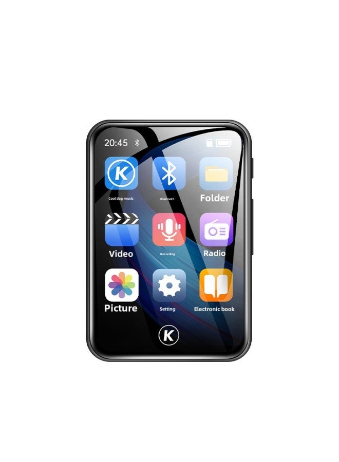 Mp3 Walkman Student Mp4 High School Dedicated Mp5 Music Player Listening Music Artifact Mp6 English Listening Bluetooth-Body Color:2.4 Hd Touch Screen-Memory Capacity:32GB [body Memory] - Package 1: Host + Music Headphones + OTG + 3-year Warranty  - Image 3