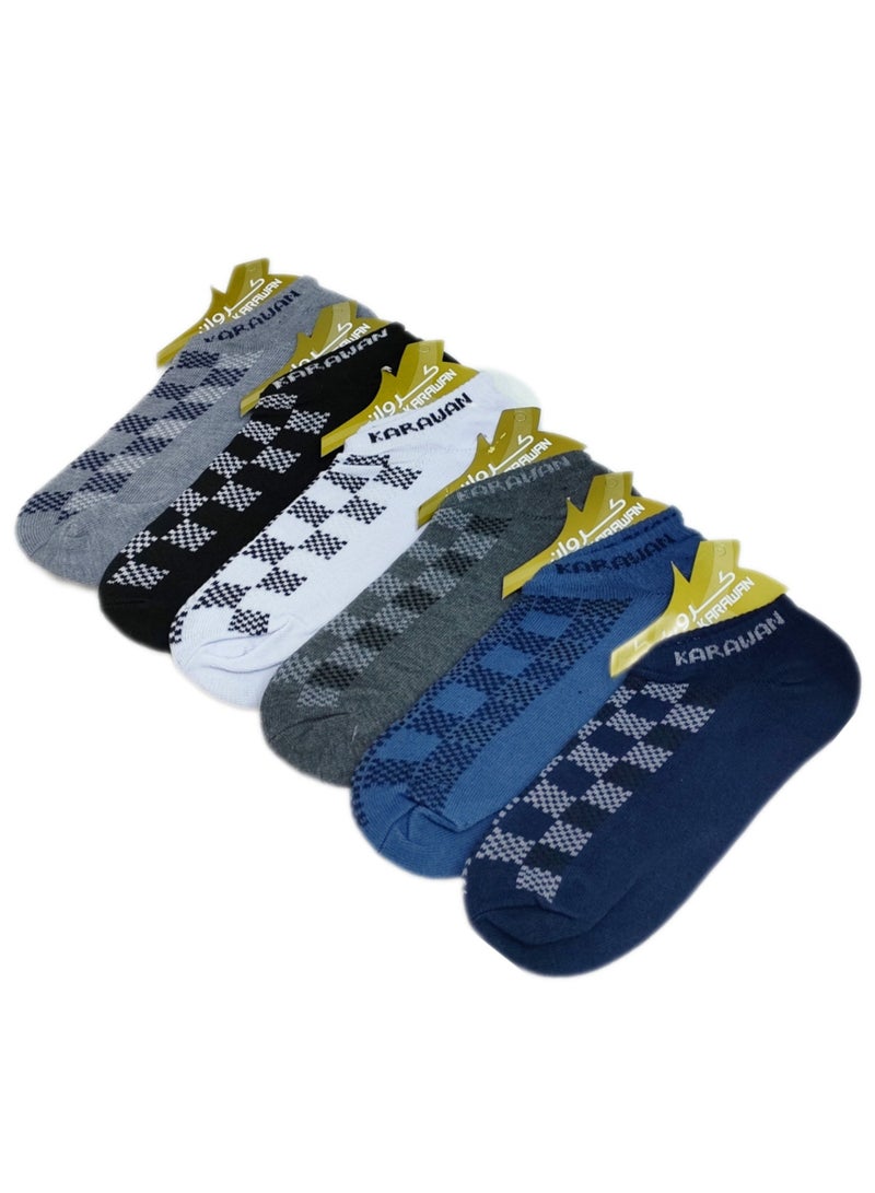 6 pairs of socks multicolours 