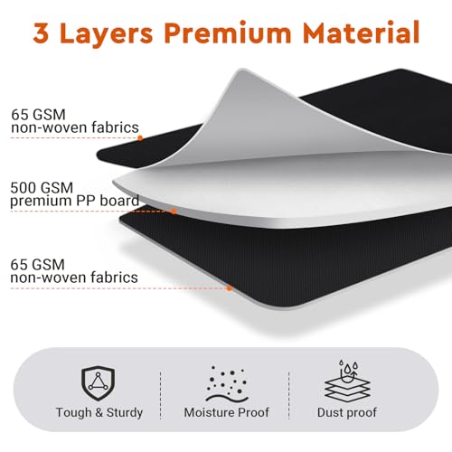 StorageTastic 4 Pack Bed Sheet Closet Organizers and Storage,Sturdy Foldable Storage Containers with Window and Label,Storage and Organization for Bedding Sheets,Duvet Covers,Blankets (Black) - Image 3