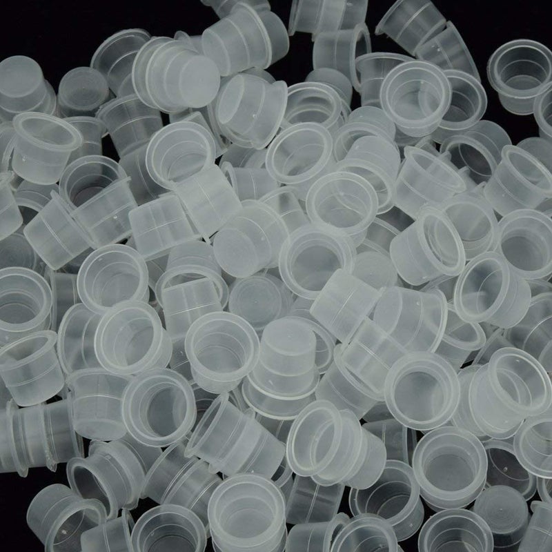 new star tattoo Pigment Cups,New Star Tattoo Disposable 1000pcs Tattoo Ink Caps Large 15MM For Tattoo ink Pigment Ring Cups for Tattoo Supplies - Image 3