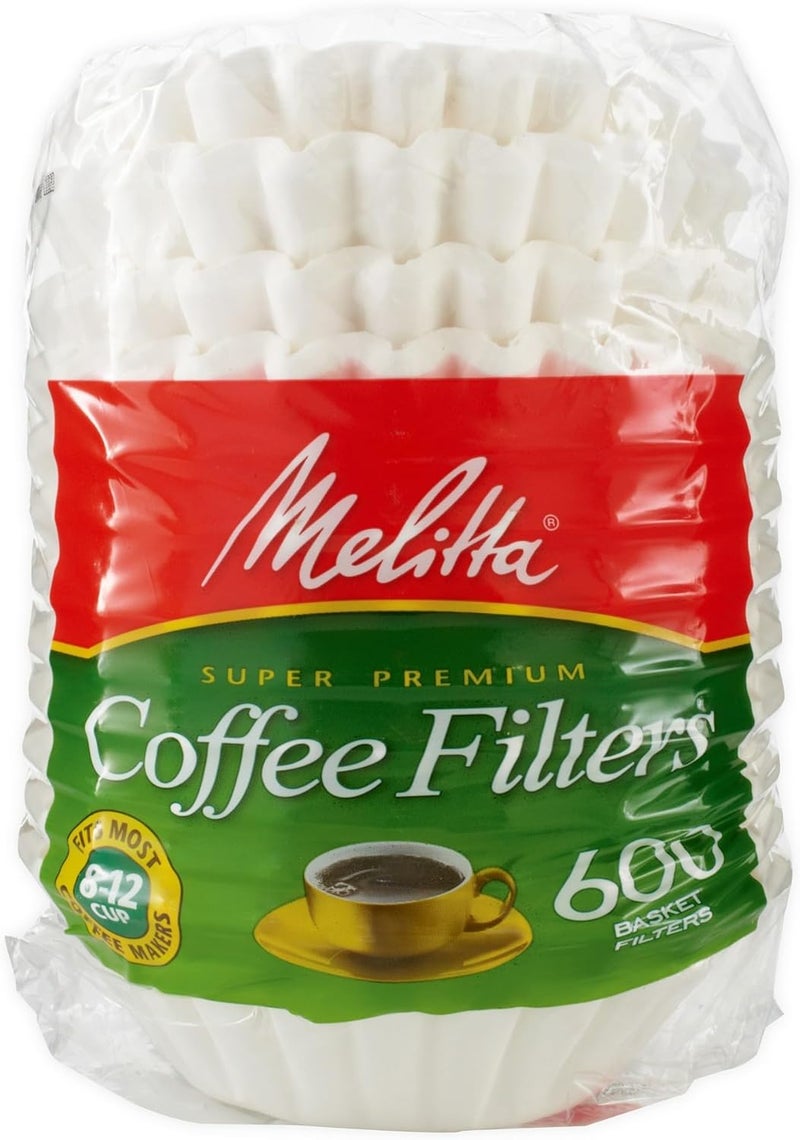 Melitta Melitta 631132 Coffee Filters Basket Style 600 Count Pack of 1 - Image 1