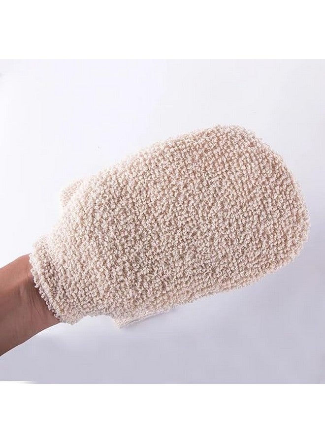 Relatable Exfoliating Glove Mitt Body Scrub for Bath Shower Spa Hand Exfoliator Gloves, Dead Skin Cell Remover, Plant Based Deep Exfoliation Scrubber (Body Bath Gloves- 1 Pc) - Image 1