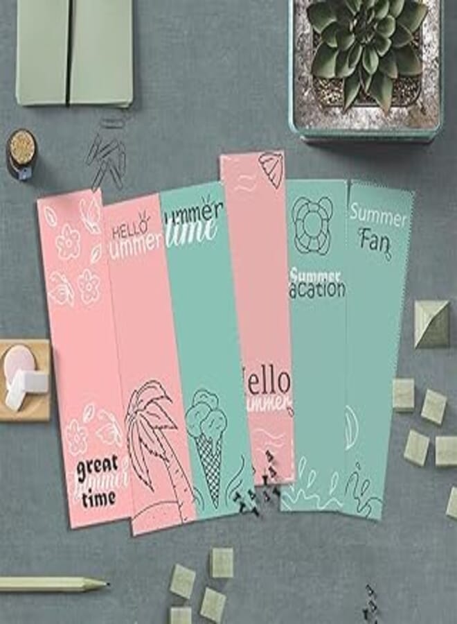 6 BOOKMARKS FOR NOTEBOOKS WITH TRENDY DESIGNS-3