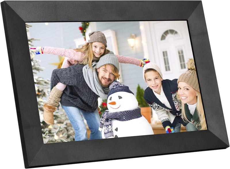 Eacam Digital Photo Album 8 Inch Smart WiFi Photo Frame Digital Picture Frame Photo Album IPS Touch-screen 1280 * 800 Photo 1080P Video 16GB Storage Auto Rotation Photo Sharing via APP - Image 2
