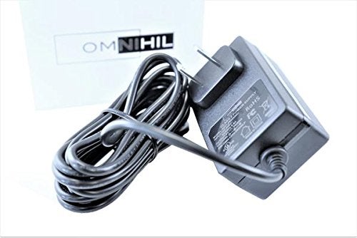 OMNIHIL 8 Feet Omnihil AC/DC Power Adapter 12V 2A (2000mA) 5.5x3.0millimeters with Pin Regulated/UL Listed/FCC Certified (Compatible with Many Models) - Image 1