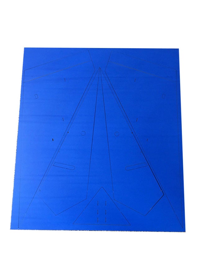 Remote Control Model Aircraft Fixed Wing KT Board Paper Aircraft Delta Wing Electric Aircraft 1 Meter Wingspan Aircraft Diy Glider-Color:High Configuration To Fly (mc6 Remote Control Right Hand)-Specifications:Double-sided Coating Racing Painting [magic Board]