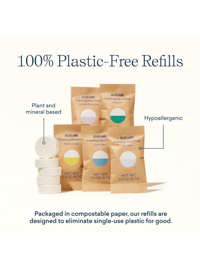 Blueland BLUELAND Foaming Hand Soap Tablet Refills - 10 Pack | Eco Friendly Products & Cleaning Supplies | Perrine Lemon Scent | Makes 10 x 9 Fl oz bottles (90 Fl oz total)  - Image 3